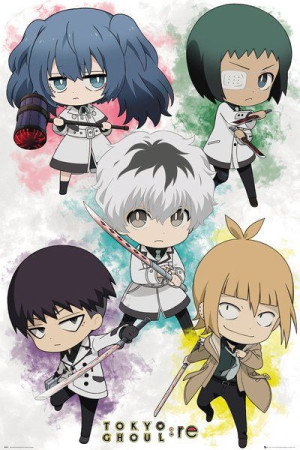Tokyo Ghoul: RE Chibi - plakat 61x91,5 cm