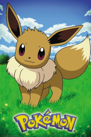 Pokemony Eevee - plakat 61x91,5 cm