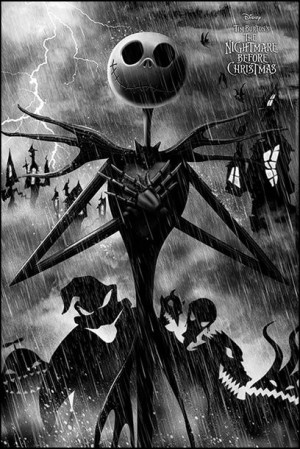 Miasteczko Halloween Tim Burton - plakat 61x91,5 cm