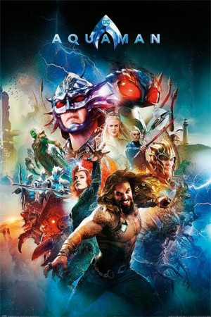 Aquaman Battle For Atlantis - plakat 61x91,5 cm