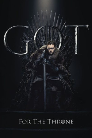 Gra o Tron Jon For The Throne - plakat 61x91,5 cm