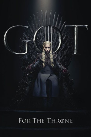 Gra o Tron Daenerys For The Throne - plakat 61x91,5 cm