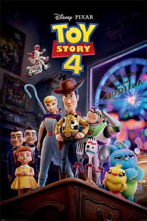 Toy Story 4 Antique Shop Anarchy - plakat 61x91,5 cm