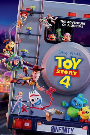 Toy Story 4 Adventure Of A Lifetime - plakat 61x91,5 cm