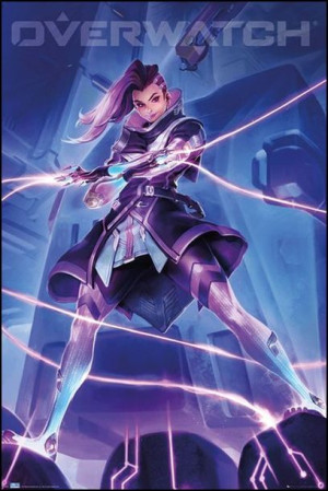 Overwatch Sombra - plakat 61x91,5 cm