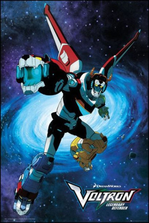 Voltron Legendary Defender - plakat 61x91,5 cm