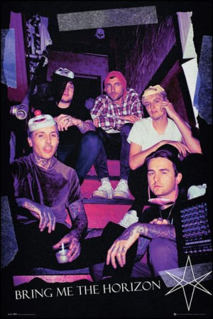 Bring Me The Horizon Red Eye - plakat 61x91,5 cm