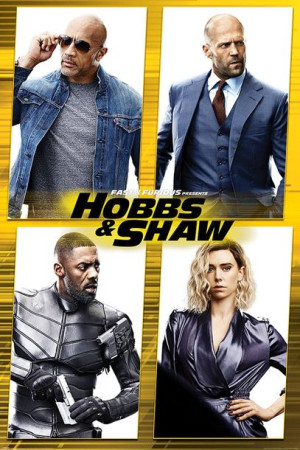 Szybcy i Wściekli Hobbs i Shaw - plakat 61x91,5 cm