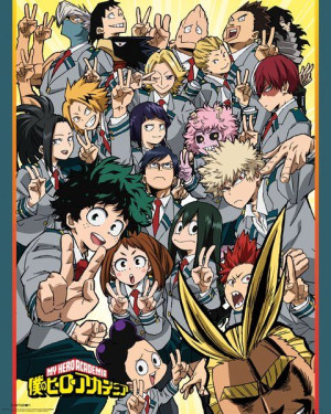 My Hero Academia School - plakat 40x50 cm
