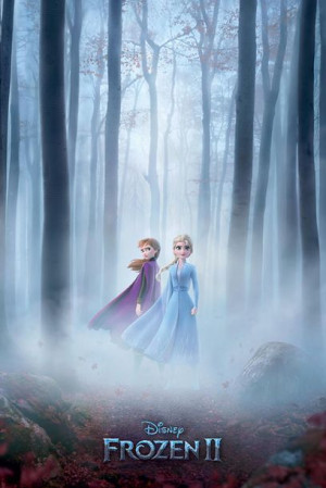 Kraina Lodu 2 Frozen Anna i Elza - plakat 61x91,5 cm