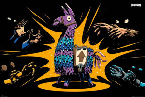 Fortnite Loot Llama - plakat 91,5x61 cm