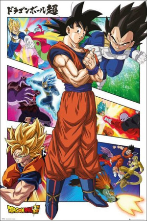 Dragon Ball Super Mix - plakat 61x91,5 cm