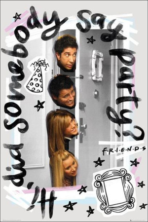 Przyjaciele Friends Party - plakat 61x91,5 cm