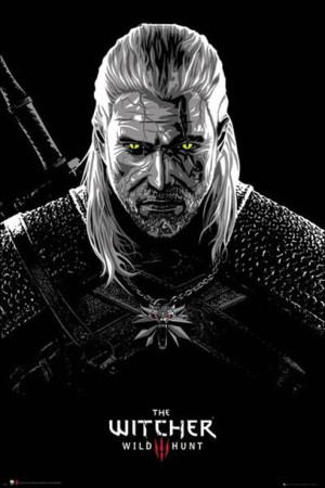Wiedźmin Geralt Toxicity Poisoning - plakat 61x91,5 cm