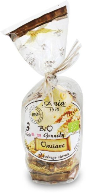 Lumarko Grunchy Owsiane 3 Płatki Z Pełnego Ziarna Bio 180 G - Bio Ania