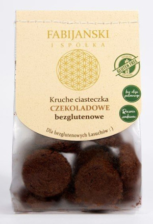 Lumarko Ciastka Kruche Czekoladowe Bezglutenowe Bio 100 G - Fabijańscy