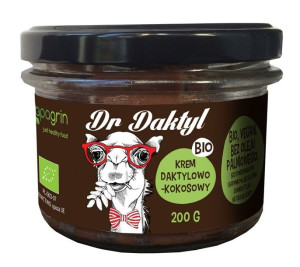 Lumarko Krem Daktylowo - Kokosowy Dr Daktyl Bezglutenowy Bio 200 G - Papagr