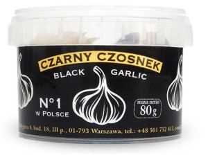 Lumarko Czarny Czosnek Bezglutenowy Bio 80 G - Pięć Przemian