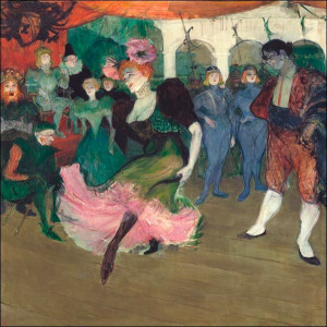 Marcelle Lender Dancing the Bolero in Chilpéric, Henri De Toulouse-Lautrec
