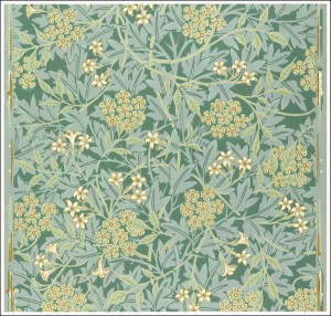 Jasmine, William Morris - plakat 40x40 cm