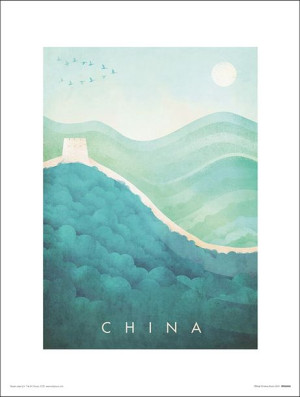 Chiny Mur Chiński - plakat premium 30x40 cm