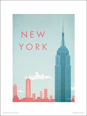 Nowy Jork Chrysler Building - plakat premium 30x40 cm