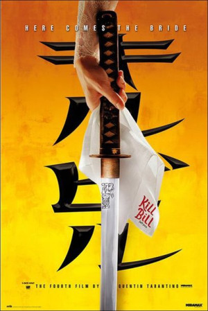 Kill Bill Teaser Vol. 1 Here Comes The Bride - plakat 61x91,5 cm