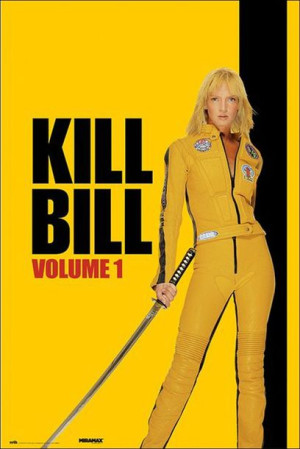 Kill Bill Teaser Vol. 1 Uma Thurman - plakat 61x91,5 cm