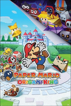 Nintendo Paper Mario The Origami King - plakat 61x91,5 cm