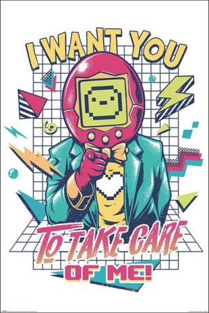 Ilustrata Samagotchi - plakat 61x91,5 cm