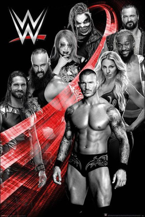 WWE Wrestling Superstars - plakat 61x91,5 cm