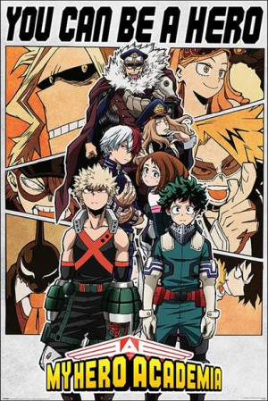 My Hero Academia You Can Be a Hero - plakat 61x91,5 cm