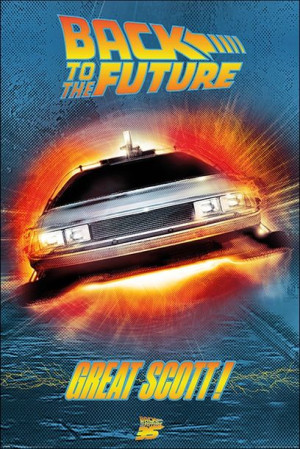 Powrót Do Przyszłości Great Scott - plakat 61x91,5 cm