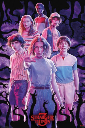 Stranger Things 3 Bohaterowie - plakat 61x91,5 cm