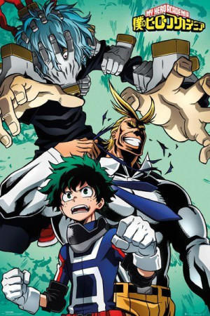 My Hero Academia Akcja - plakat 61x91,5 cm