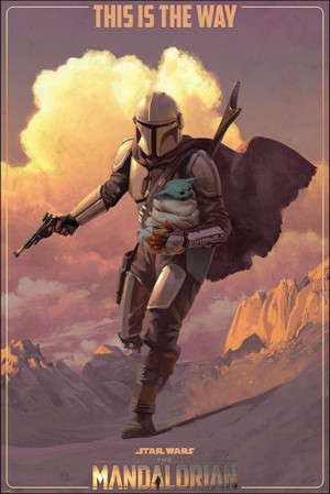 Star Wars The Mandalorian This Is The Way - plakat 61x91,5 cm