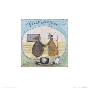 Sam Toft Feels Like Home - plakat premium 30x30 cm