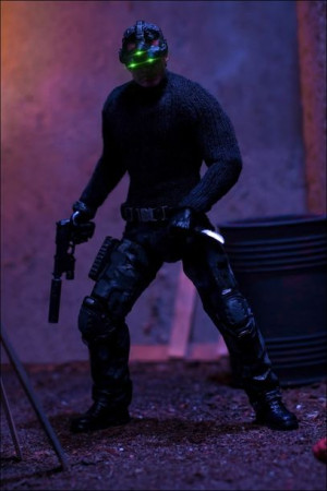 Splinter Cell - Sam Fisher - plakat 29,7x42 cm