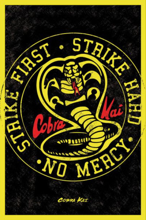 Cobra Kai Szkoła Walki - plakat 61x91,5 cm