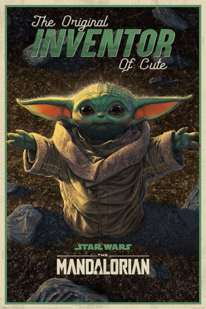 Star Wars The Mandalorian The Original Inventor of Cute - plakat 61x91,5 cm