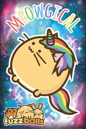 Fuzzballs Meowgical - plakat 61x91,5 cm