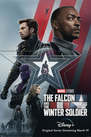 Marvel Falcon i Zimowy Żołnierz - plakat 61x91,5 cm