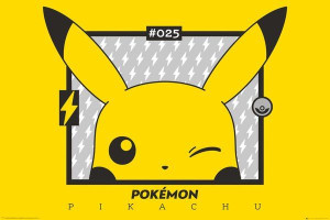 Pokemony Pikachu - plakat 91,5x61 cm