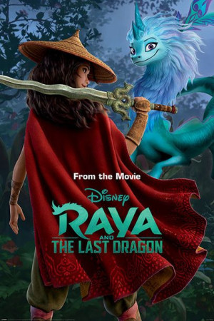 Raya i ostatni smok - plakat 61x91,5 cm