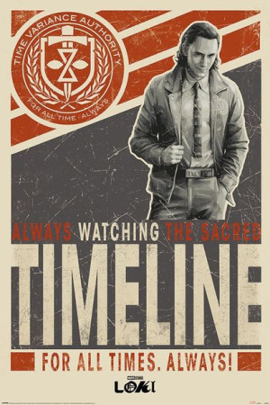 Loki For All Time Tom Hiddleston - plakat 61x91,5 cm