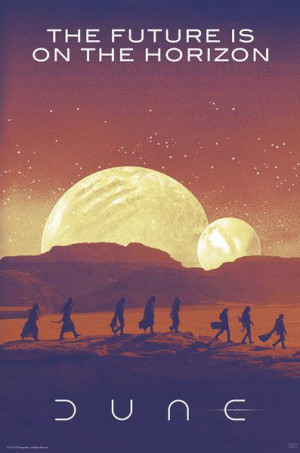 Diuna Dune 2021 The Future is on the Horizon - plakat 61x91,5 cm