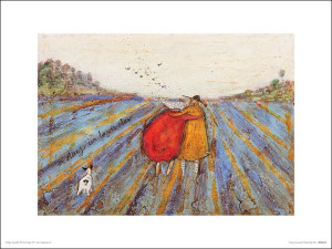 Sam Toft A Day in Lavender - plakat premium 40x30 cm