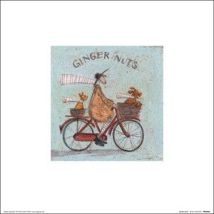 Sam Toft Ginger Nuts - plakat premium 30x30 cm