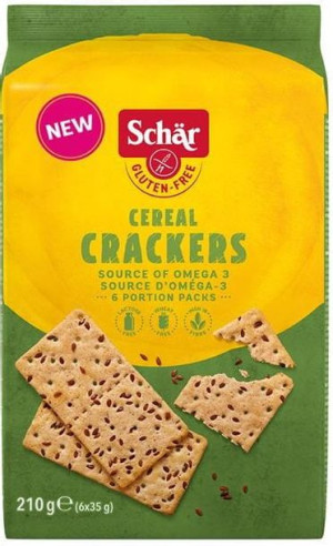 Ciastka Cereal Crackers 210g Schar