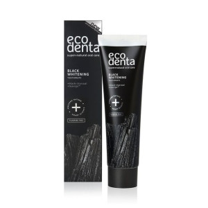 Pasta do zębów z węglem aktywnym czarna 100 ml Ecodenta